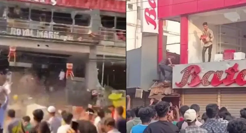 ഇസ്രയേല് ബന്ധമെന്ന് ആരോപണം ; ബംഗ്ലാദേശില് KFC, ബാറ്റ, പ്യൂമ ഔട്ട്ലെറ്റുകള് കൊള്ളയടിച്ചു