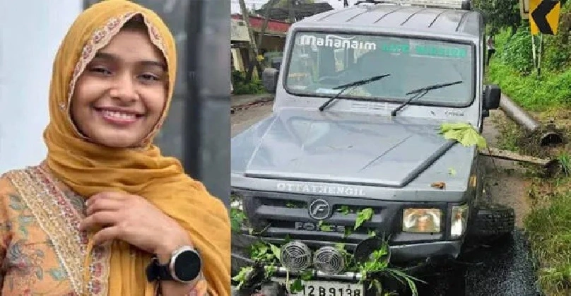 ജീപ്പ് ഇടിച്ചുകയറി വിദ്യാർത്ഥിനിയ്ക്ക് ദാരുണാന്ത്യം