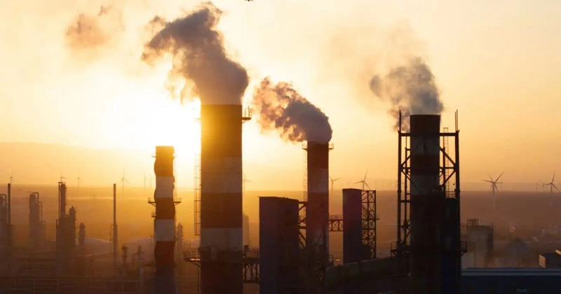 ഹരിതഗൃഹ വാതകങ്ങളുടെ പുറന്തള്ളൽ; ലക്ഷ്യങ്ങൾ പൂർത്തീകരിക്കാനാകാതെ അയർലന്റ് factory fog