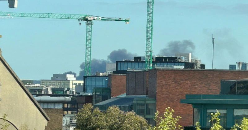 സ്റ്റില്ല്ഗോർഗൻ ബിസിനസ് പാർക്കിൽ തീപിടുത്തം fire