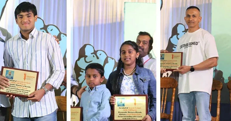 രാജ്യത്തെ മലയാളി സമൂഹത്തിന് അഭിമാനവും പ്രചോദനവും; യുവ പ്രതിഭകളെ ആദരിച്ച് ക്രാന്തി അയർലന്റ്