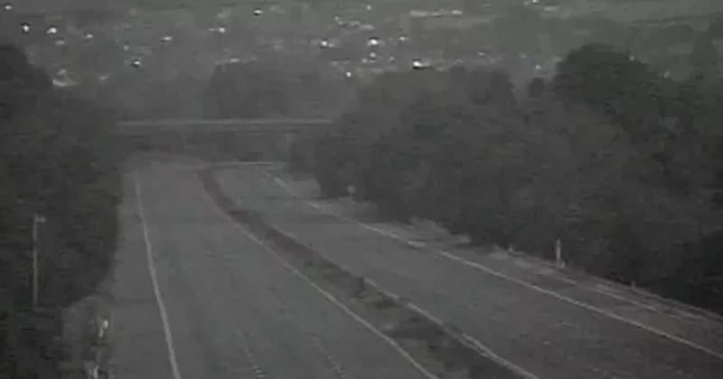 വാഹനാപകടം; മോട്ടോർവേ 5 അടച്ചു motorway 5