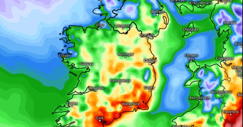 മഴയും കാറ്റും; അയർലന്റിൽ തണുത്ത കാലാവസ്ഥ weather