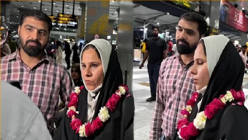 ഇറാനിൽ നിന്ന് യുവതിയെ മടക്കിയെത്തിച്ച് കേന്ദ്രസർക്കാർ : അവൾ മടങ്ങുവരുന്നതിലും നല്ലത് ആ പുണ്യഭൂമിയിൽ മരിക്കുന്നതായിരുന്നുവെന്ന് ഭർത്താവ്