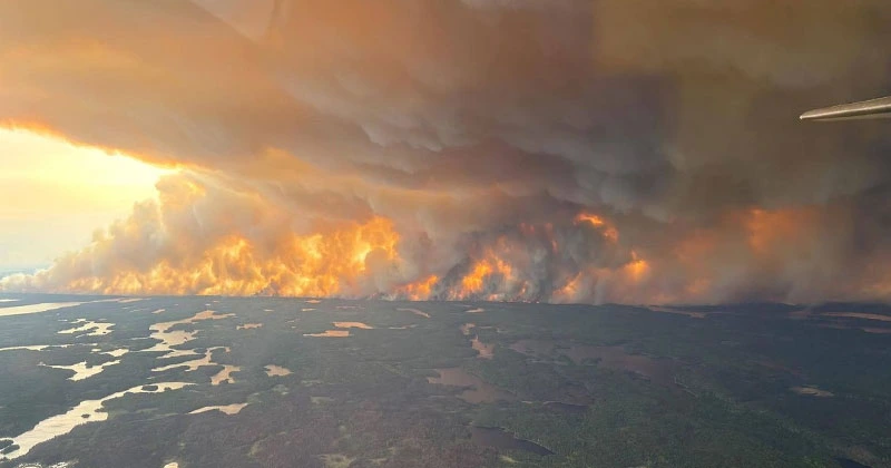 കാനഡയിലെ കാട്ടുതീ; പുക അയർലന്റിലെത്തി smoke