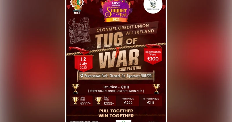 മിസ്റ്റ് ക്ലോൺമൽ സമ്മർ ഫെസ്റ്റ്; ആവേശം നിറച്ച് വടംവലി മത്സരം tug of war