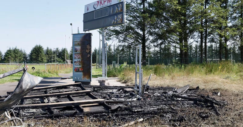 ആൻഡ്രിമിൽ ജിഎഎ ക്ലബ്ബിന് തീയിട്ടു gaa club