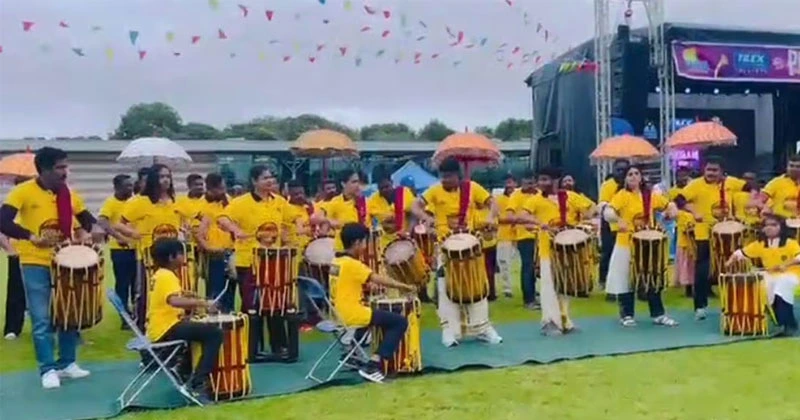 ദ്രോഗഡയിൽ പൂരം സംഘടിപ്പിച്ചു pooram