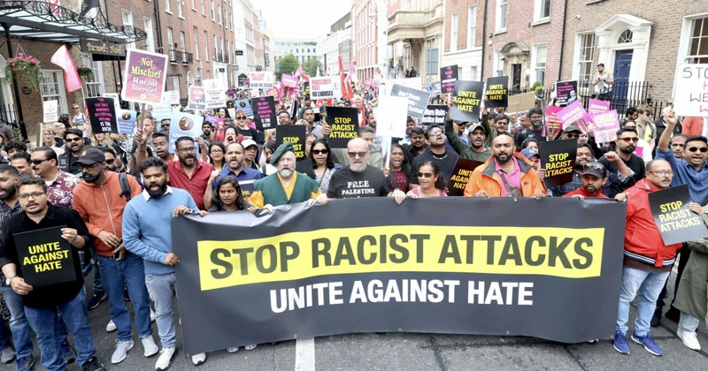 താല ആക്രമണം; പാർലമെന്റിലേക്ക് പ്രതിഷേധ മാർച്ച് നടത്തി protest parliamnt