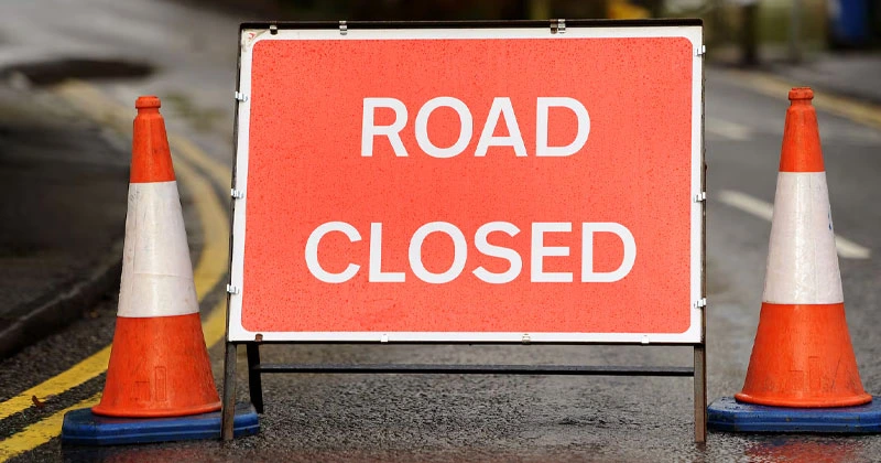 യാത്രക്കാരുടെ ശ്രദ്ധയ്ക്ക്; പോർട്രഷിലേക്കുള്ള എല്ലാ റോഡുകളും ഇന്ന് അടച്ചിടും road closed