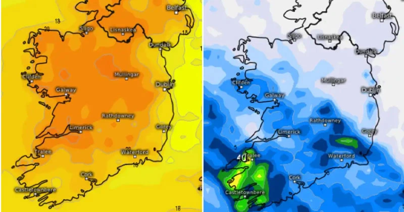 താപനില 25 ഡിഗ്രിവരെ; അയർലൻഡിൽ ഇന്നും ചൂട് climate