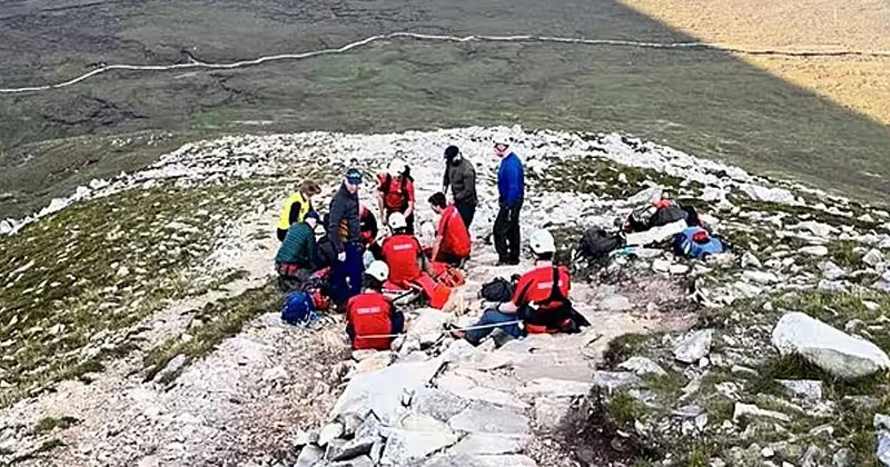 എറിഗൽ പർവ്വതത്തിൽ കുടുങ്ങി; പർവ്വതാരോഹകനെ രക്ഷിച്ചു erigon