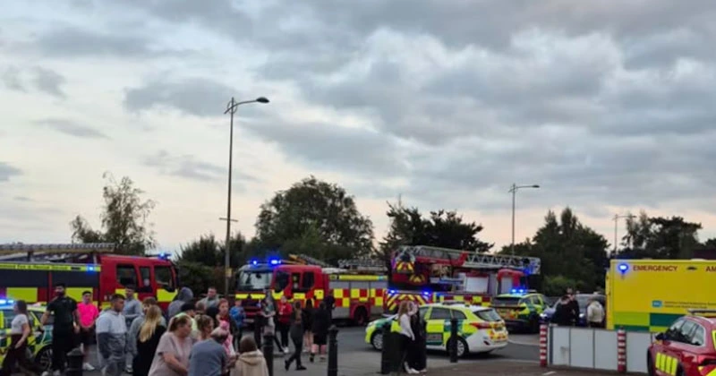 ഫ്ളാറ്റ് കോംപ്ലക്സിൽ വൻ തീപിടിത്തം