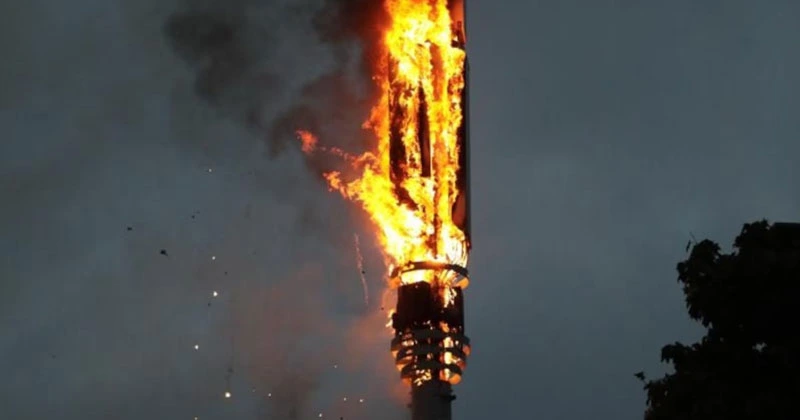 രണ്ട് ദിവസത്തിനിടെ രണ്ട് ആക്രമണം; ബെൽഫാസ്റ്റിൽ വീണ്ടും 5 ജി മാസ്റ്റ് കത്തിച്ചു mast fire