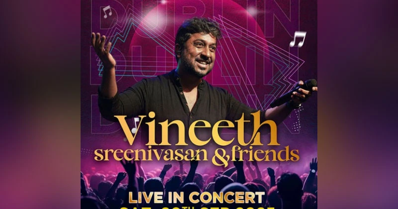 വിനീത് ശ്രീനിവാസൻ& ഫ്രണ്ട്സ് ലൈവ് ഇൻ കൺസർട്ട്; ഇനി ദിവസങ്ങളുടെ കാത്തിരിപ്പ് മാത്രം vineeth sreenivasan