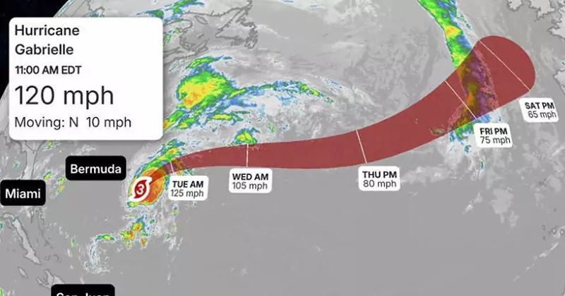വഴിമാറി സഞ്ചരിച്ച് ഗബ്രിയേല; ശക്തിയും കുറഞ്ഞു; ആശ്വാസത്തിൽ അയർലൻഡ് babriel hurricane