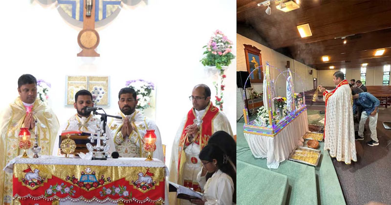 വിശുദ്ധ മദർ തെരേസയുടെയും പരിശുദ്ധ കന്യാമറിയത്തിന്റെയും തിരുനാൾ ആഘോഷിച്ചു thirunaal