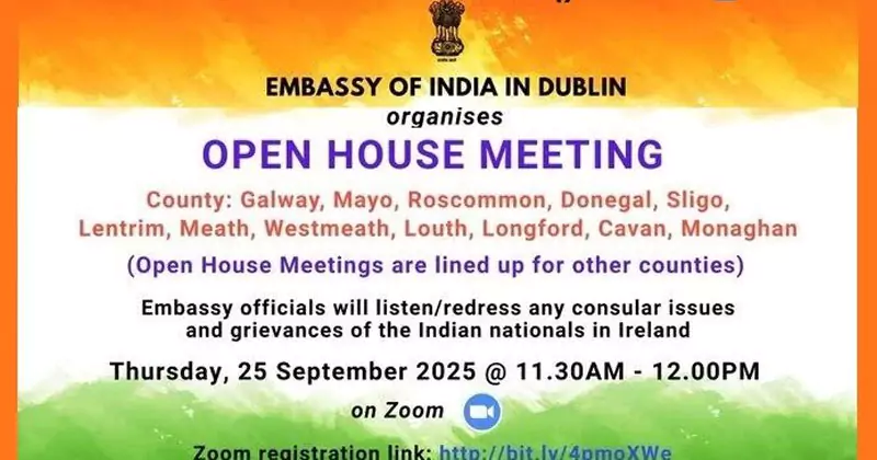 ഇന്ത്യൻ എംബസിയുടെ ഓപ്പൺ ഹൗസ് മീറ്റിംഗ് നാളെ zoom meeting
