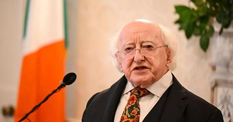 പ്രസിഡന്റ് മൈക്കിൾ ഡി ഹിഗ്ഗിൻസിന്റെ ആരോഗ്യനിലയിൽ പുരോഗതി michel d higins