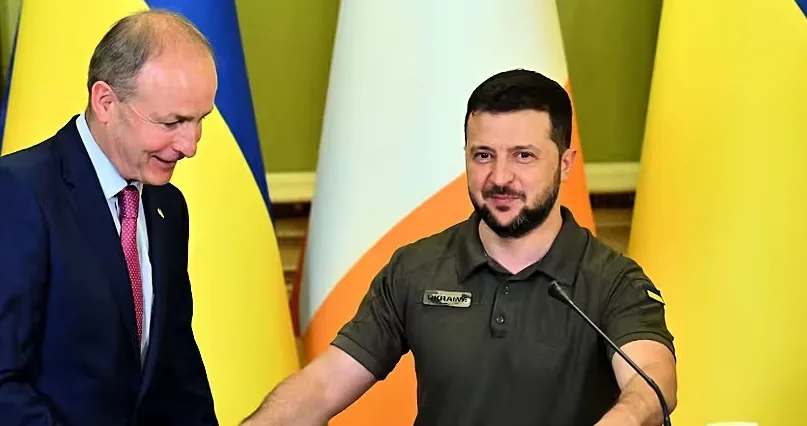 യുക്രെയ്നിനെ സഹായിക്കുന്ന യൂറോപ്യൻ യൂണിയൻ പദ്ധതിയെ അയർലൻഡ് പിന്തുണയ്ക്കും