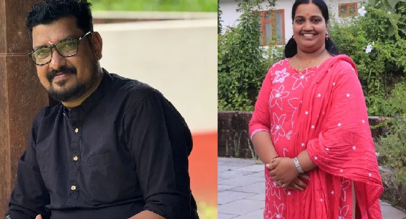 ഇടത് കോട്ടയ്ക്ക് വെല്ലുവിളി ഉയർത്താൻ ബിജേഷും മഹിതയും ; തീപാറും പോരാട്ടത്തിന് ഒരുങ്ങി ദമ്പതി സ്ഥാനാർത്ഥികൾ