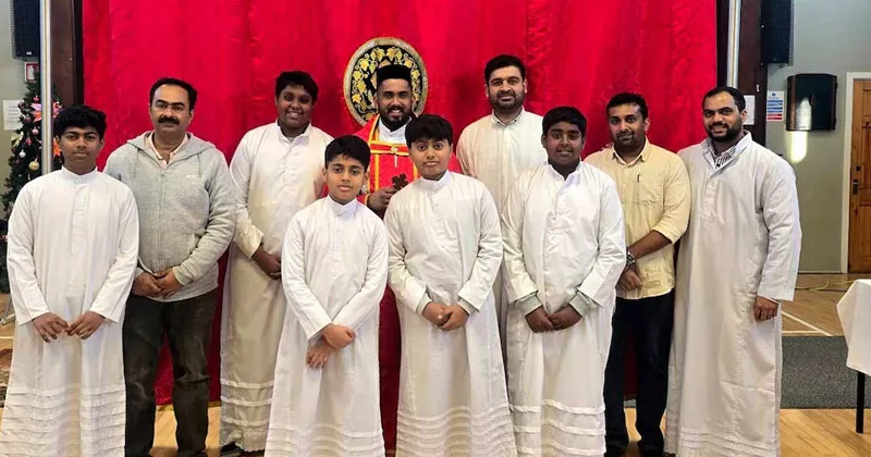 സെന്റ് മേരീസ് ഇന്ത്യൻ ഓർത്തഡോക്സ് ഇടവകയിൽ പെരുന്നാൾ ആഘോഷം st mayss church