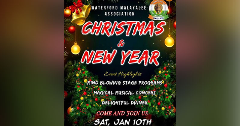 ഡബ്ല്യുഎംഎയുടെ ക്രിസ്തുമസ്-ന്യൂഇയർ ആഘോഷം 10 ന് WMA