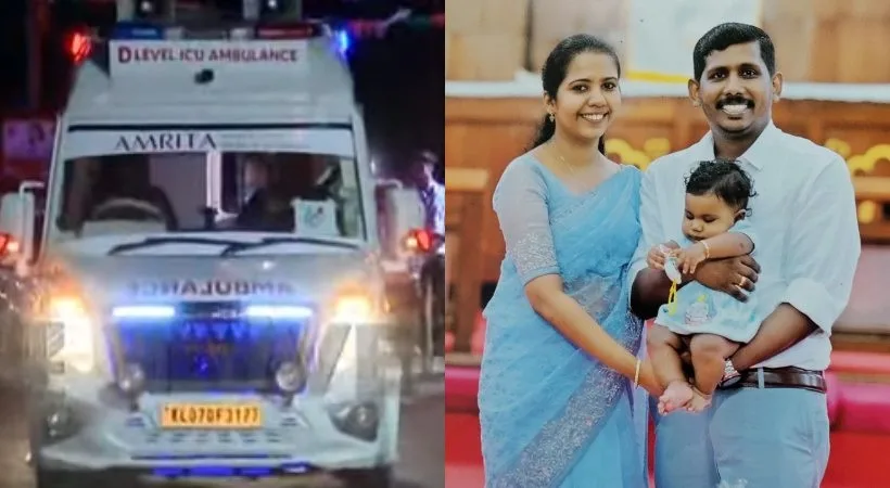 തടസങ്ങൾ വഴി മാറ്റി പൊലീസ് ; അലിൻ ഷെറിൻ എബ്രഹാമിന്റെ അവയവങ്ങൾ വഹിച്ചുകൊണ്ടുള്ള ആംബുലൻസ് തിരുവനന്തപുരത്തെത്തി