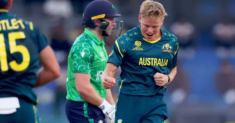 ടി20 വേൾഡ് കപ്പ്; രണ്ടാം മത്സരത്തിലും അയർലൻഡിന് തോൽവി ireland australia