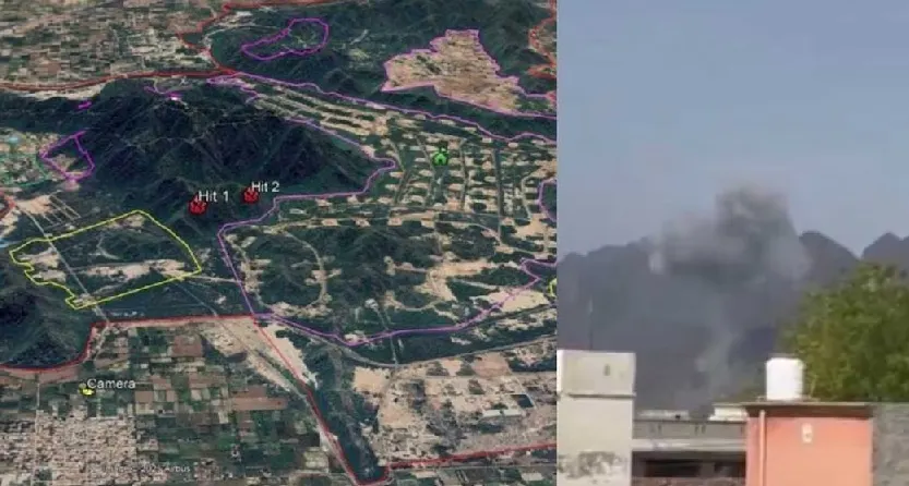 പാക് ആണവകേന്ദ്രം കിരാന ഹിൽസിന്റെ കവാടങ്ങൾ തകർത്ത് ഇന്ത്യൻ മിസൈൽ ; വെടിനിർത്താൻ യാചിച്ച് ഇന്ത്യൻ സൈന്യത്തിന് മുന്നിൽ പാകിസ്ഥാൻ