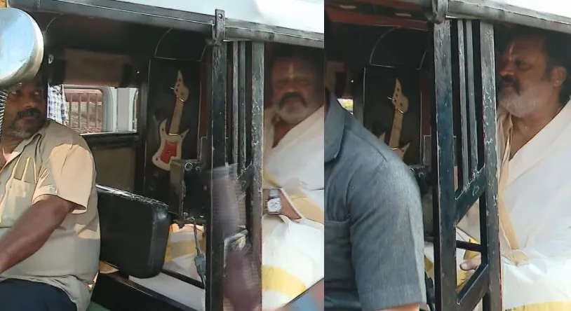 ഔദ്യോഗിക വാഹനം എത്താന് വൈകി ; ഓട്ടോറിക്ഷയില് കയറി കേന്ദ്രമന്ത്രി സുരേഷ് ഗോപി