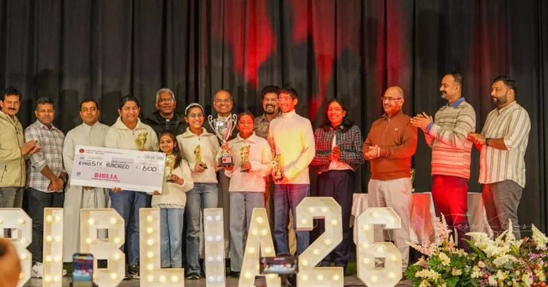 ബിബ്ലിയ-26 നാഷണൽ ഗ്രാൻഡ് ഫിനാലെ; സ്വോർഡ്സ് കുർബാന സെന്ററിന് കിരീടം biblia