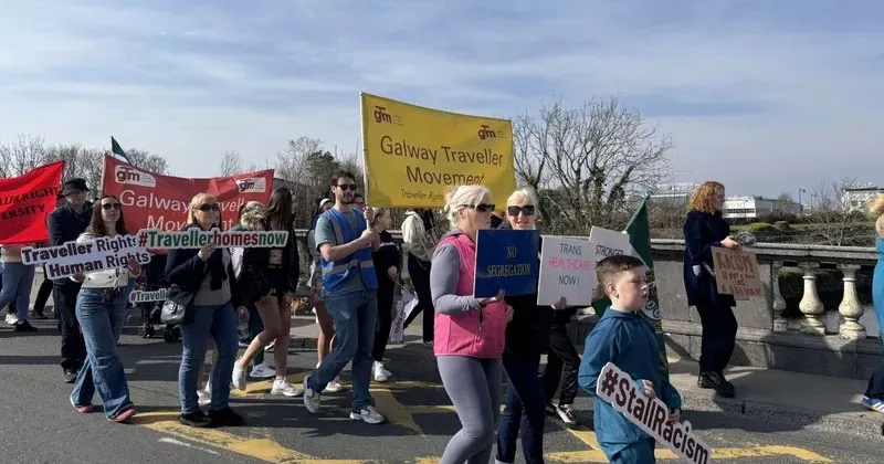 വംശീയ വിവേചനം ഇല്ലാതാക്കണം; ഗാൽവേയിൽ റാലി galway rally