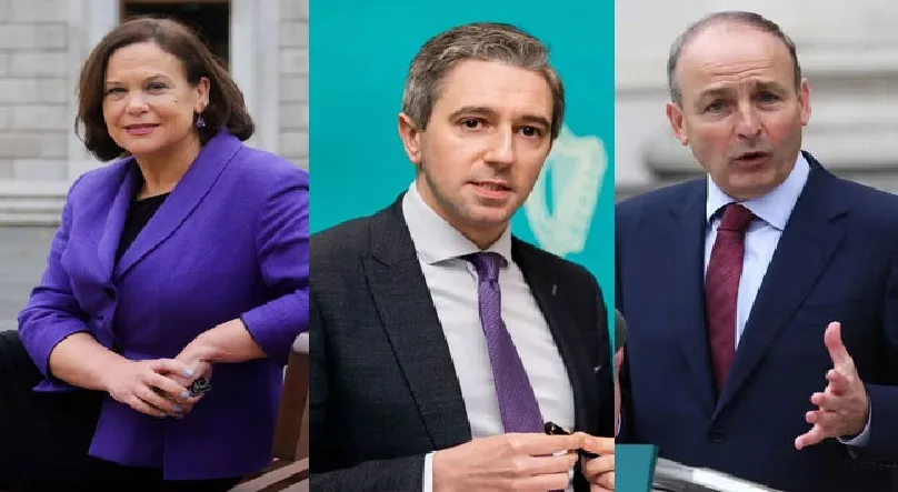 അയര്ലൻഡില് ഏറ്റവുമധികം ജനപ്രീതിയുള്ള രാഷ്ട്രീയ പാര്ട്ടിയായി ഷിന് ഫെയ്ൻ