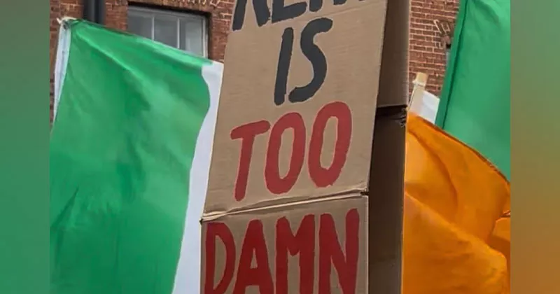 വാടക വർധിപ്പിക്കാനുള്ള തീരുമാനം; ഡബ്ലിൻ സിറ്റി കൗൺസിലിനെതിരെ പ്രതിഷേധം protest
