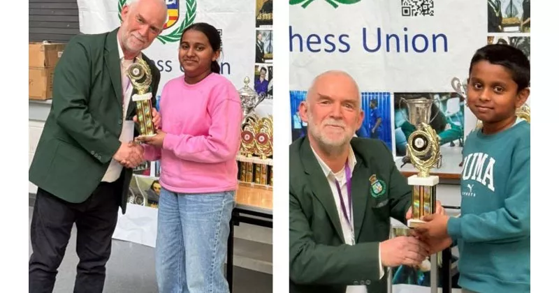 ചെസ് ചാമ്പ്യൻഷിപ്പ്; മലയാളി സമൂഹത്തിന് അഭിമാനമായി ഏയ്ഞ്ചലും എയ്ഡനും aiden ainchal