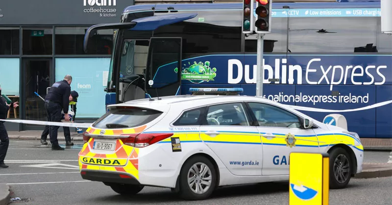 കാൽനട യാത്രക്കാരിയെ ബസ് ഇടിച്ച സംഭവം; അന്വേഷണം ആരംഭിച്ച് പോലീസ് gardai police