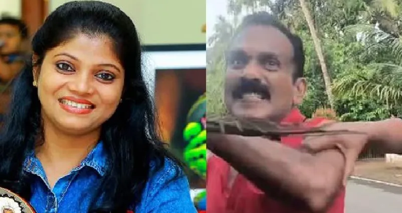 കലാകാരി ശ്രീജ കളപ്പുരയ്ക്കലിന് നേരെ ആക്രമണം ; ഇരുമ്പ് ചൂൽ കൊണ്ട് കഴുത്തിൽ കുത്തിപ്പരിക്കേൽപ്പിച്ചു ; അയൽവാസി അറസ്റ്റിൽ
