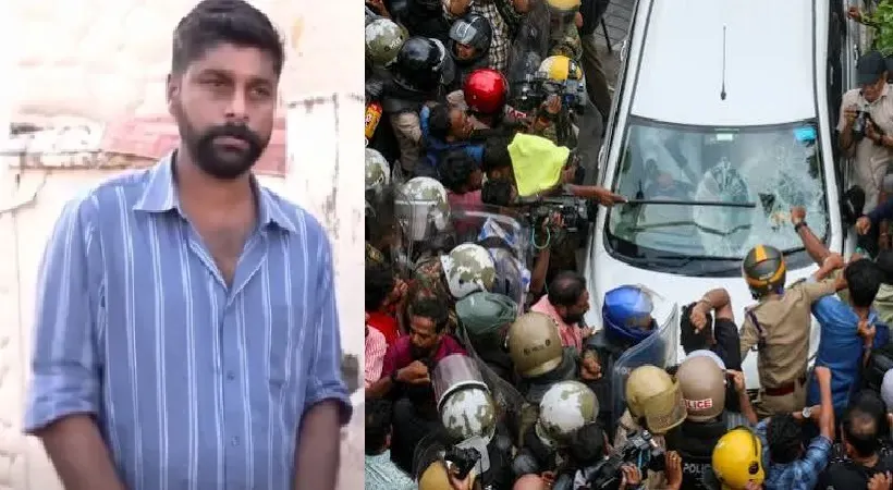 ഉപജീവനമാർഗം തല്ലിത്തകർത്തു, സഹായിക്കാമെന്ന വാക്ക് പാലിക്കാതെ സിപിഎം : ഇഡി റെയ്ഡിനിടെ തകർന്ന കാർ പുറത്തിറക്കാനാകാതെ ശ്യാം രാജ്