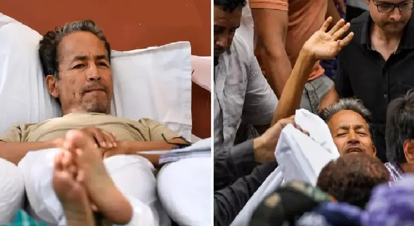 സോനം വാങ്ചുക്കിനെ അറസ്റ്റ് ചെയ്ത് മാറ്റിയത് സഫ്ദർജംഗ് ആശുപത്രിയിലേയ്ക്ക് ; തന്നെ മർദ്ദിച്ചുവെന്ന് അഭിജിത് ദിപ്കെ