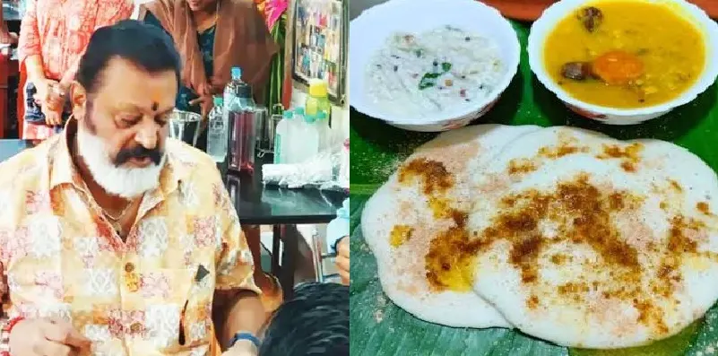 രുചി പറഞ്ഞറിയിച്ച് മകൻ , രാമശേരി ഇഡ്ഡലി കഴിക്കാനെത്തി സുരേഷ് ഗോപി
