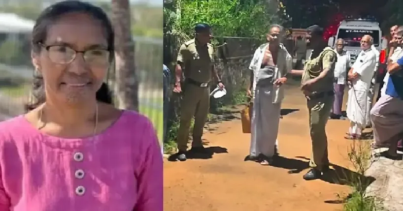 കോതമംഗലത്ത് ഭാര്യയെ ഭർത്താവ് വെട്ടി കൊലപ്പെടുത്തി ; ഭർത്താവ് കസ്റ്റഡിയിൽ