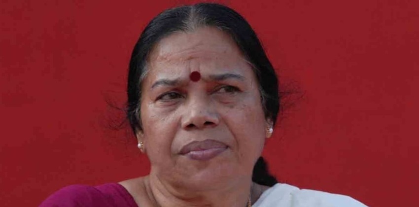 സ്ത്രീ പീഡകർക്കെതിരെ നടപടി വേണം , അതാണ് സിപിഎമ്മിന്റെ പാരമ്പര്യം ; ഇ.എൻ.സുരേഷ് ബാബുവിനെതിരെ പി.കെ.ശ്രീമതി